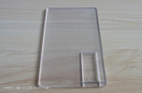 USB Flash Drive de tarjeta Transparente 2