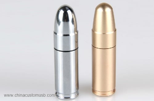 Metal Bullet Tvar USB Flash Disku 3