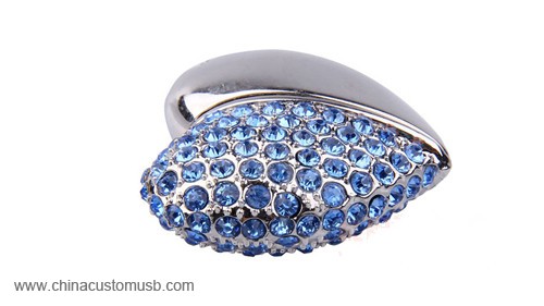 Diamante cuore forma USB Flash Drive 6