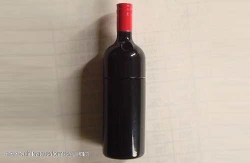 PVC botella usb flash drive 4