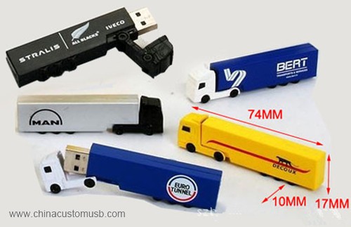 کامیون شکل درایوهای فلش USB 3