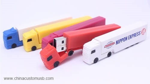 Φορτηγό σχήμα Μονάδες Flash USB 4