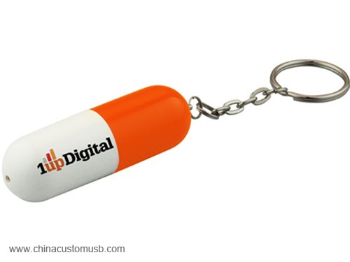 ABS Pill shape USB Flash Drive 4