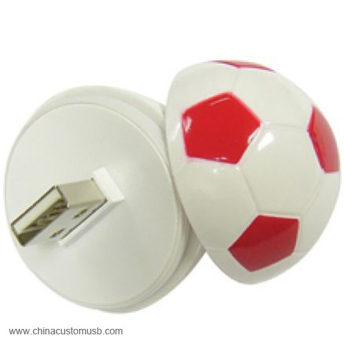 Futebol forma USB Flash Drive 3