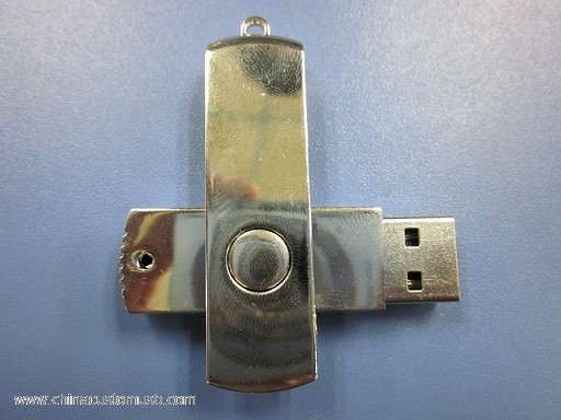 فلز چرخان USB فلش درایو 2