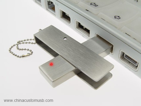 فلز چرخان USB فلش درایو 4