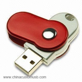 Ασημί Μέταλλο USB δίσκο 2
