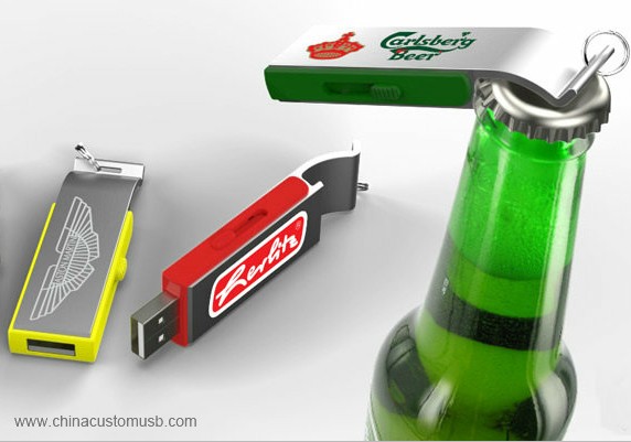 Logam USB Flash Drive dengan Logo terukir 3