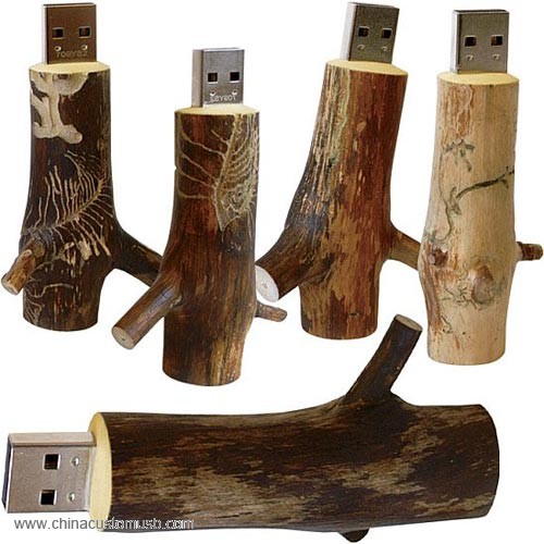 Træ USB Flash Drive 4