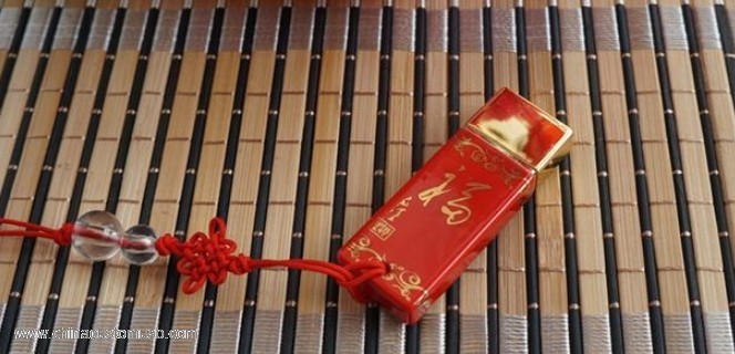 Keramické Červené Čínské USB Flash 3